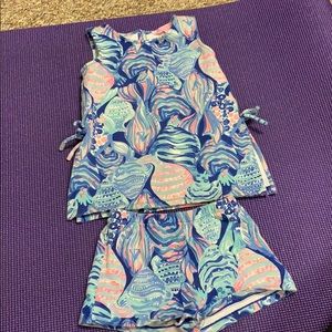 Lilly Pulitzer girls romper set